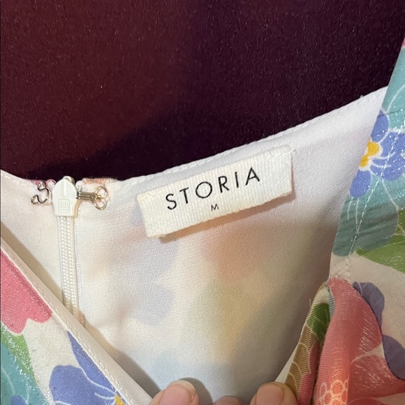 Storia Wildflower Fields Babydoll Mini Dress - Picture 2 of 5